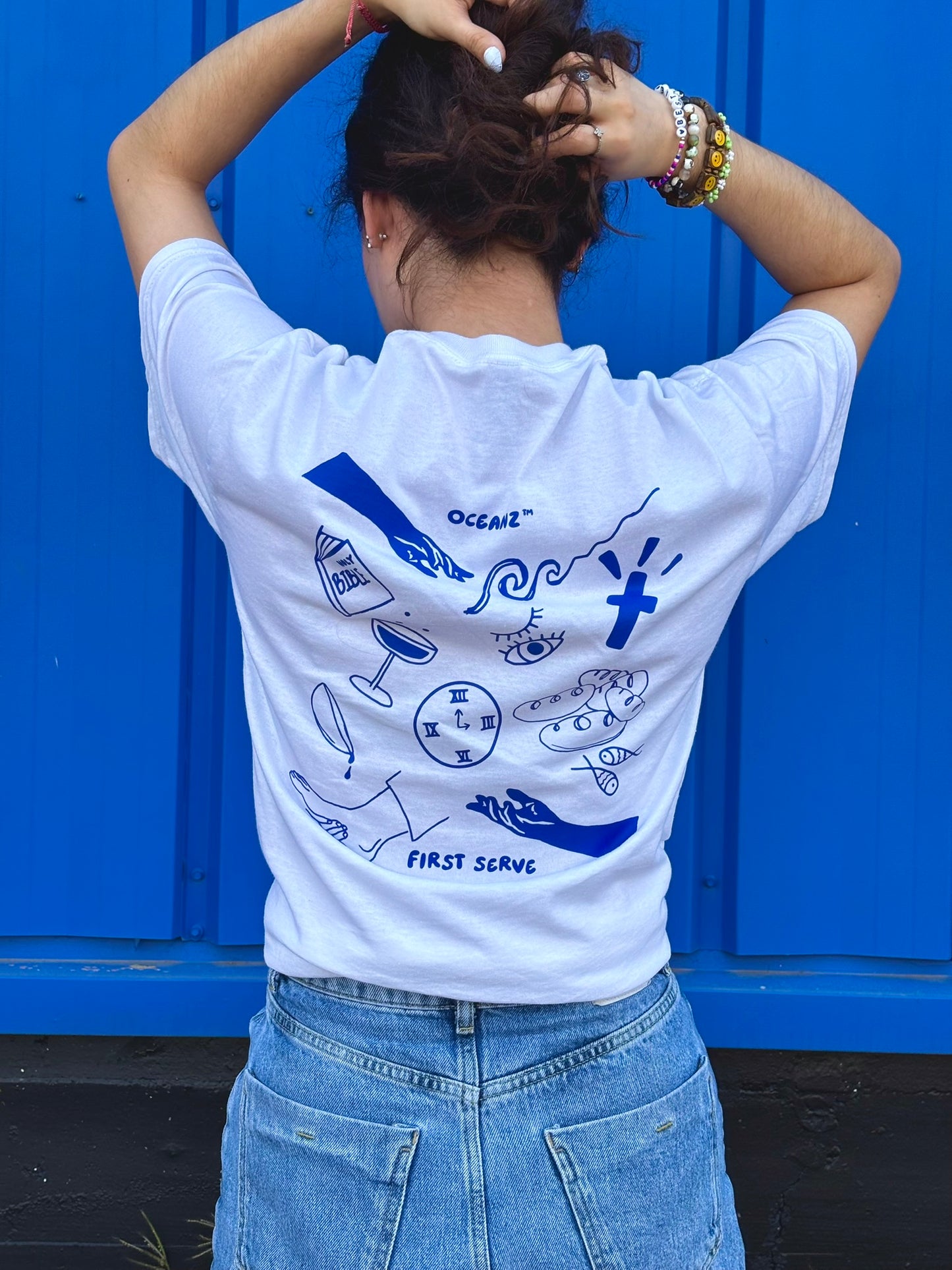 First Serve tee