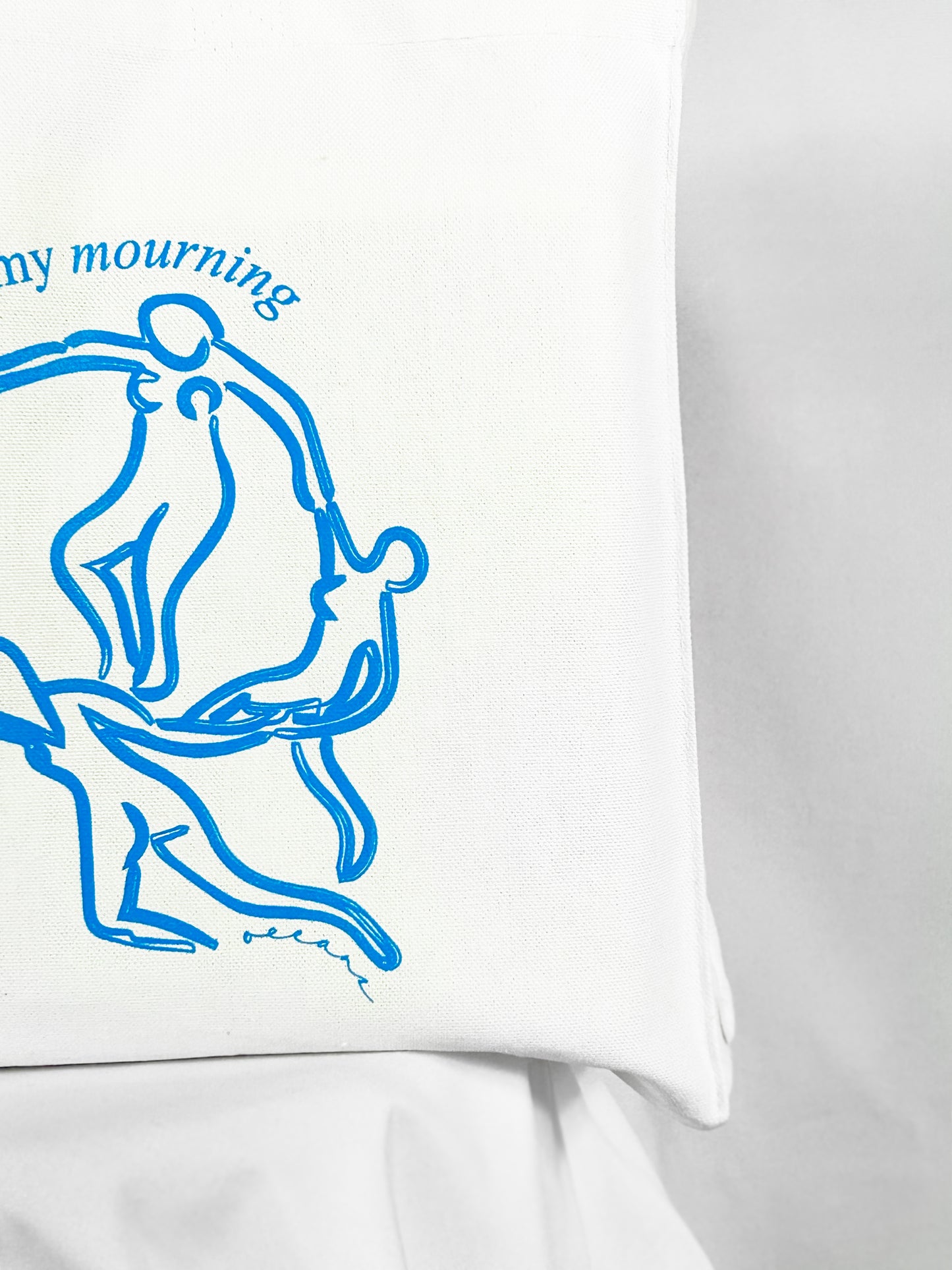 Mourning Into Dancing tote